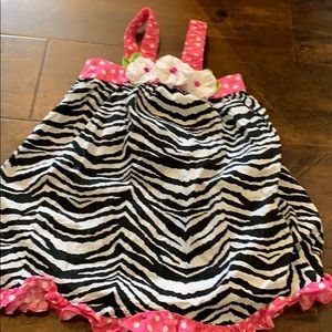 Rare editions zebra 3t dress tunic